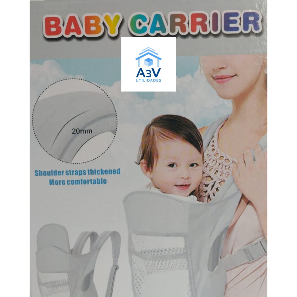 Bolsa Canguru Baby Carrier/Porta Bebês/Saco de Cintura/Bolsa Canguru com Alças/Ergonômico/Bolsa Bebê