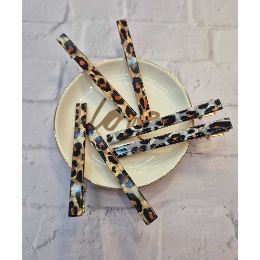 Acessório Parzinho de Bico de Pato Tic Tac Animal Print