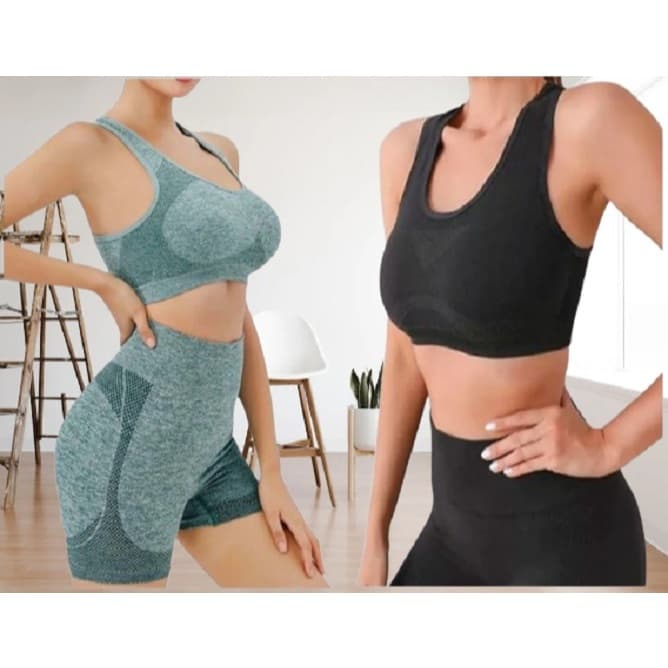 Conjunto Fitness Academia Feminino Levanta Bumbum
