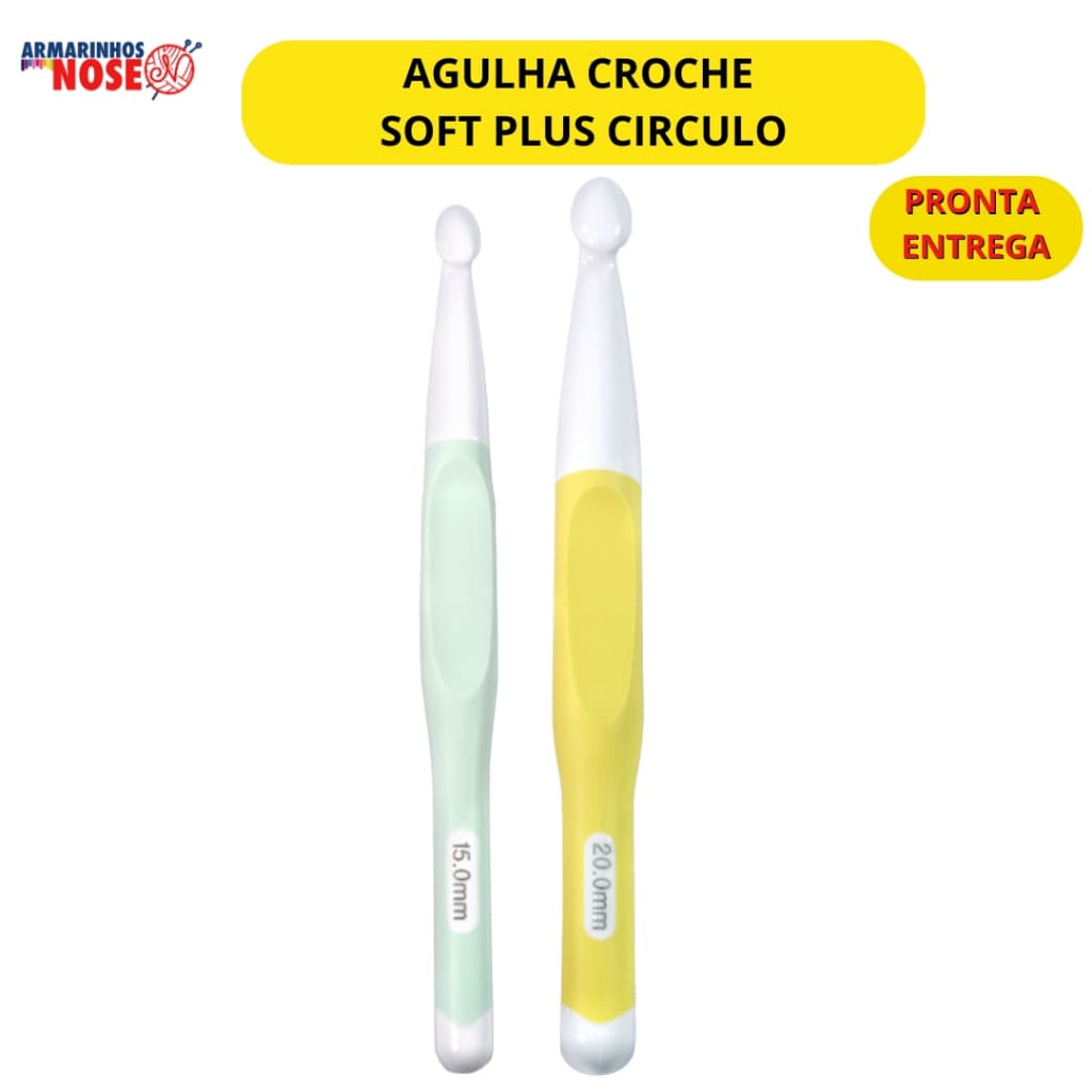 Agulha Croche Soft Plus Circulo Un