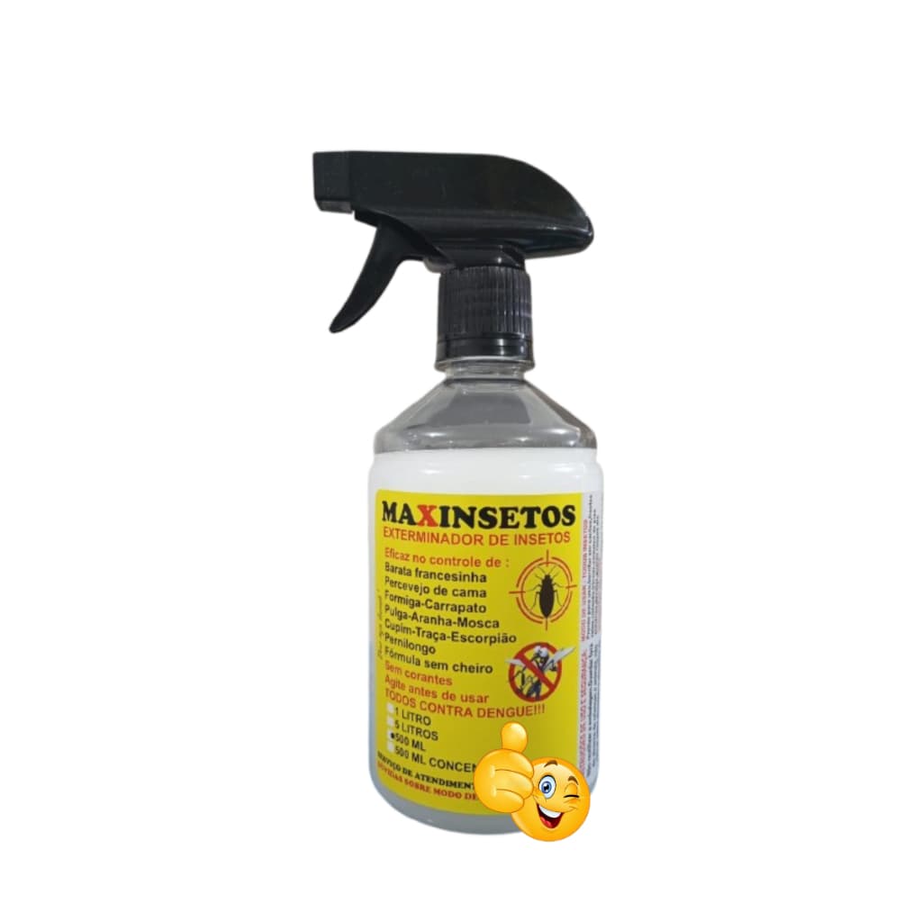 1 mata percevejo de cama e colchão 500 ml + borrifador