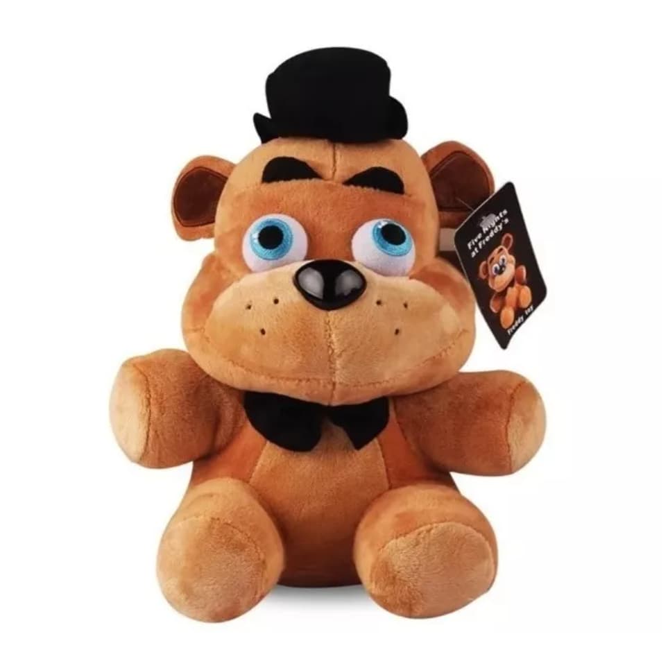Pelúcia Five Nights At Freddy's Freddy Fazbear 25cm Original Antialérgico