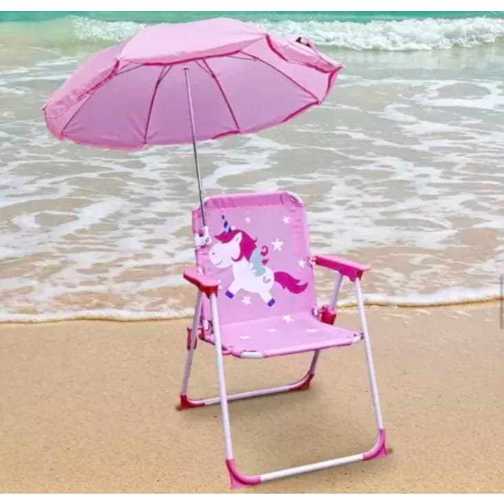 Cadeira Infantil Praia Camping Piscina Dobrável Para Criança