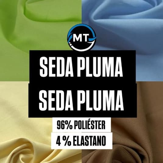 3 Metros Tecido Seda Pluma ou Crepe Salina ( 1,50 Mts Larg )