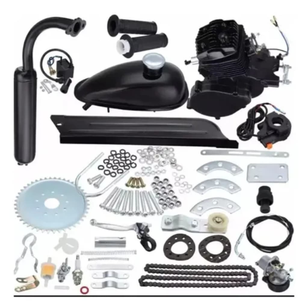 MOTOR PARA BICICLETA BIKE MOTORIZADA 80CC COMPLETO NAKASAKI