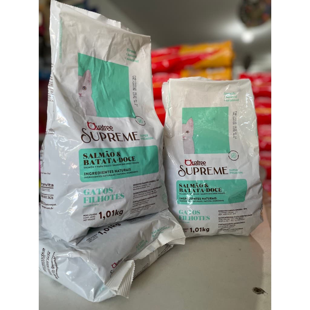 Quatree Supreme Gatos Filhotes 1,1kg