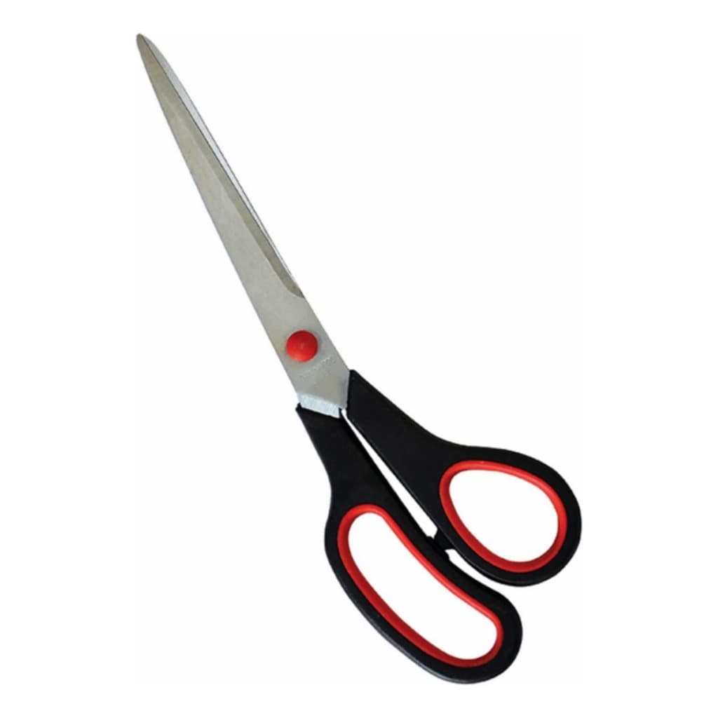 kit 3 Tesoura Aço Inox Papel Escola Cozinha Costura Multiuso 21cm