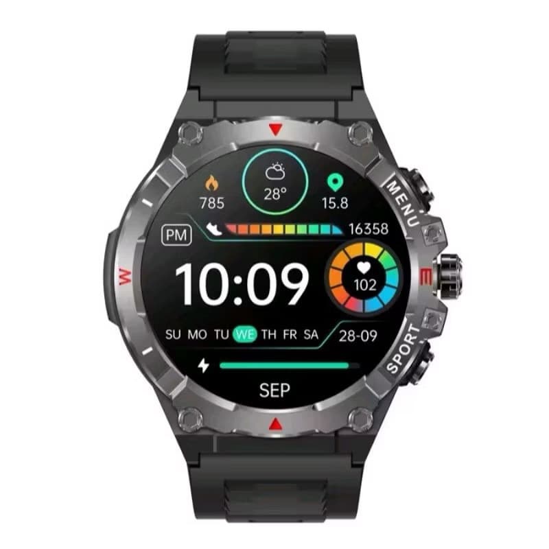 Relógio Smartwatch COLMI V76 – GPS, Tela AMOLED, À Prova d’Água, Longa Bateria - Strava