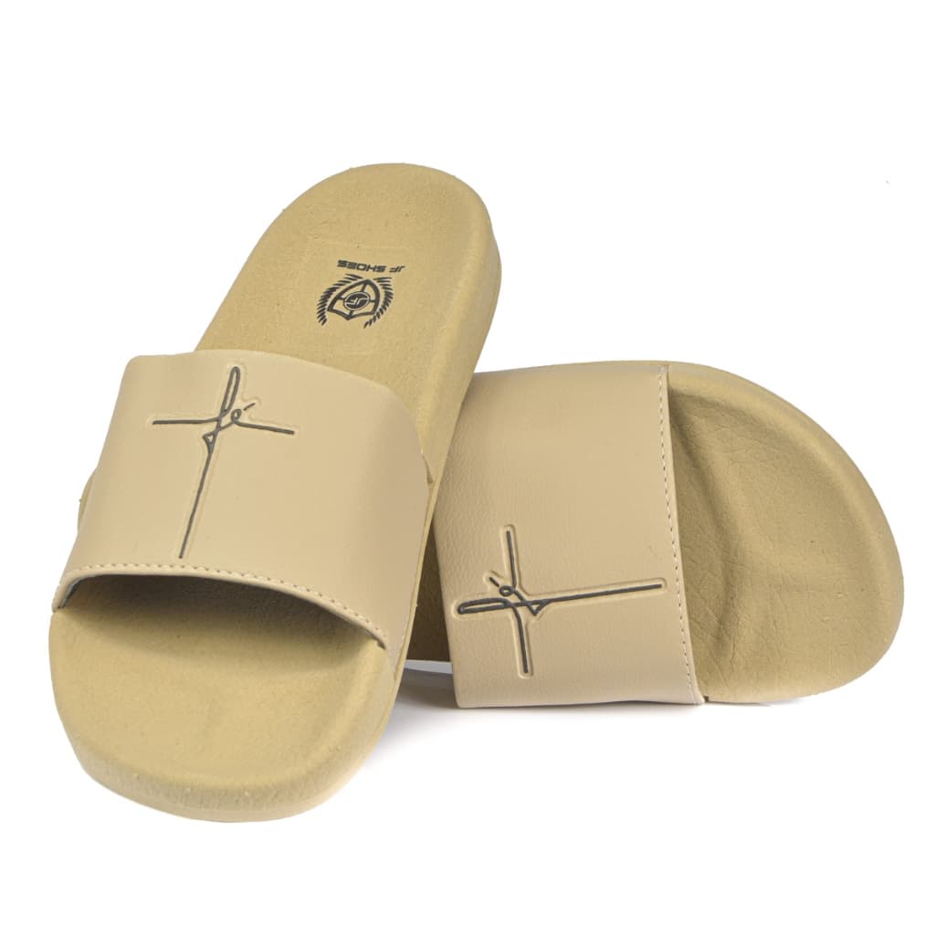 Chinelo Slide Lançamento Evangélico Estampa Fé Moda Cristã do 33 ao 46