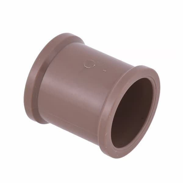 Luva Marrom PVC  soldável 25mm (3/4) - Pacote com 03 unid