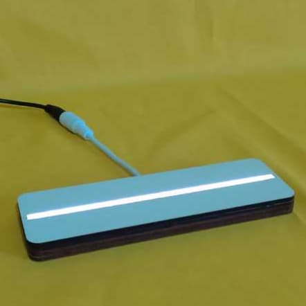 20 unid. Base em Mdf com LED para Luminárias de 10cm  SEM FONTE