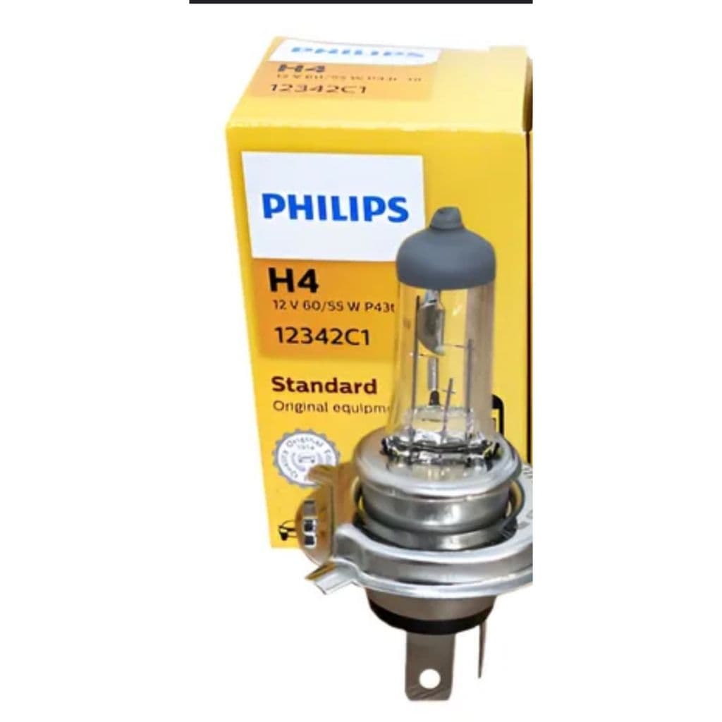 Lampada Farol H4 Moto Philips Fit 35/35w Extraduty Original