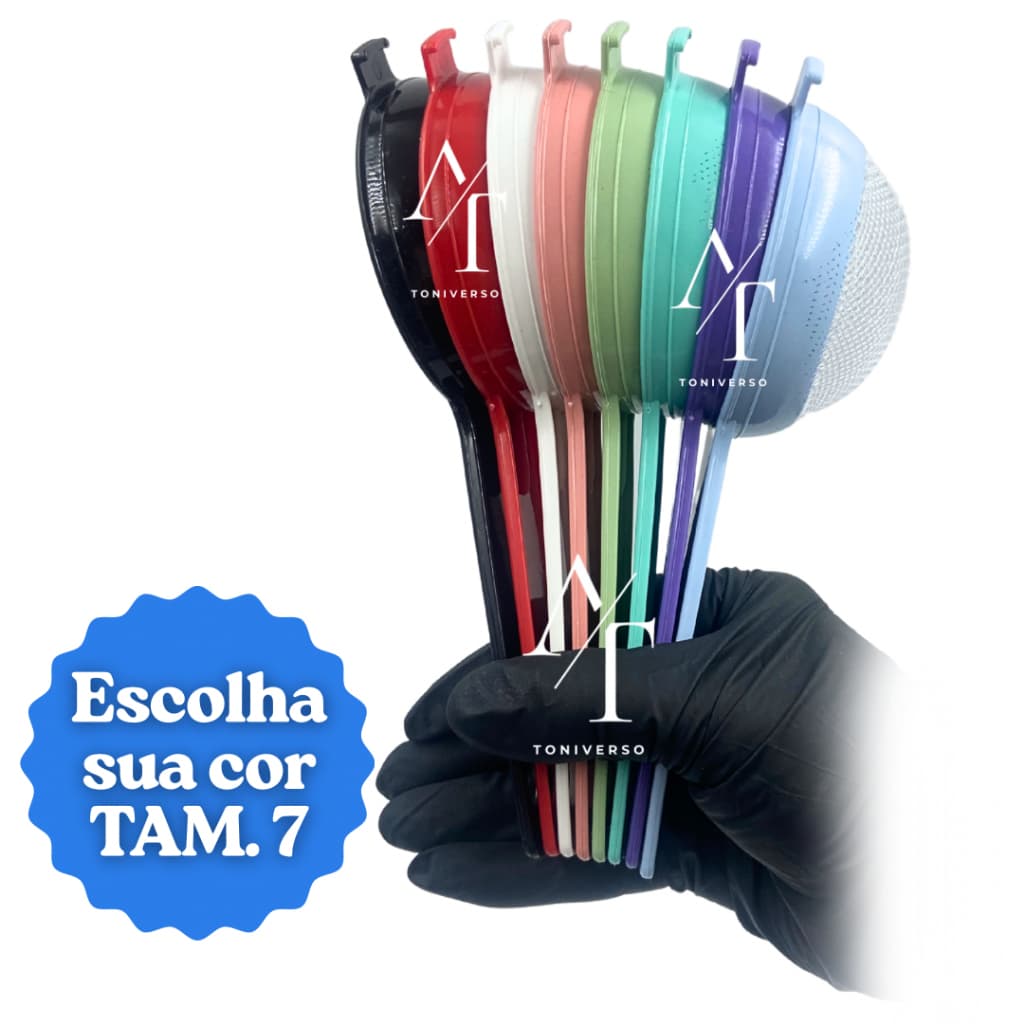 Peneira Cozinha Mini 7 cm Coador Plástico Leve Xícara