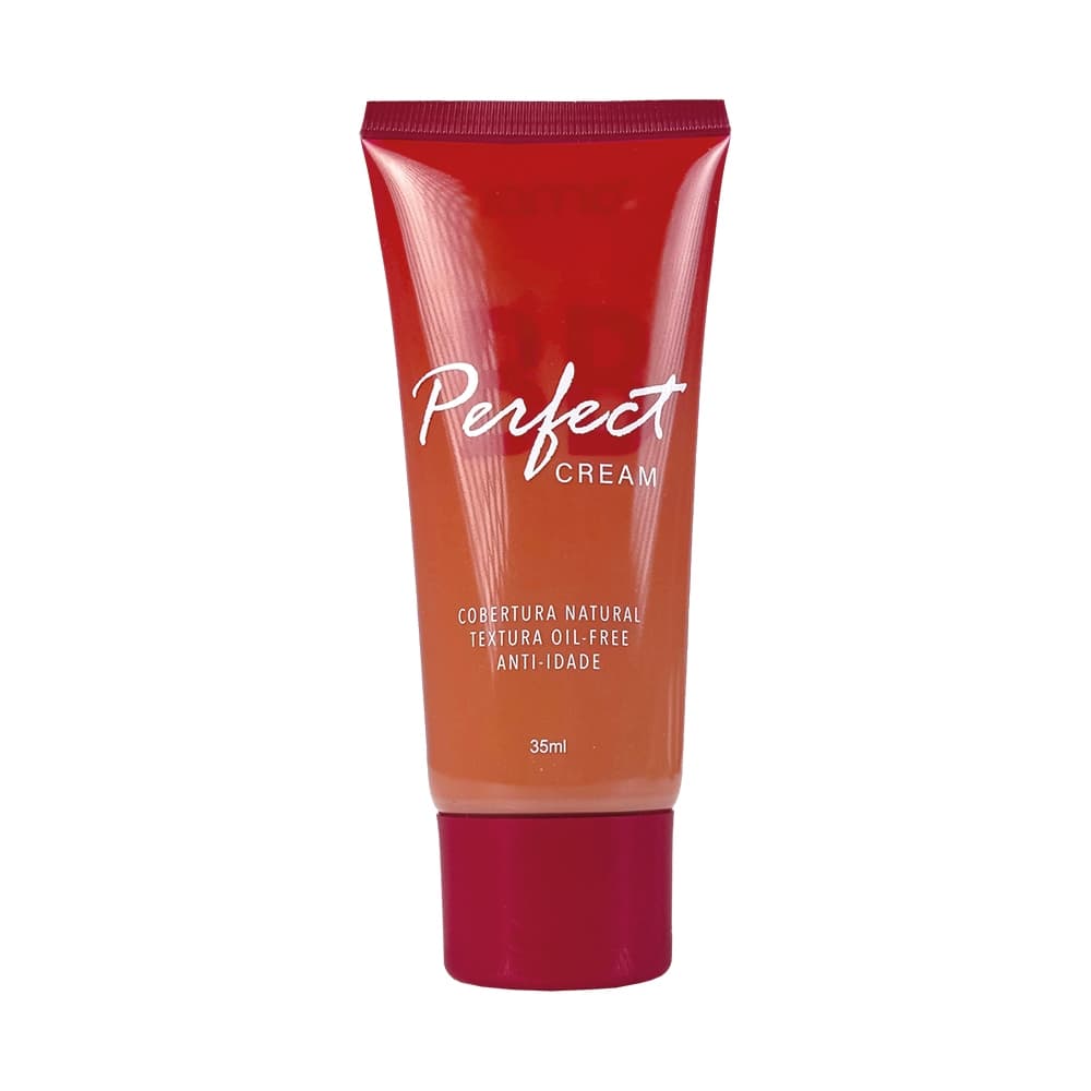 BB Cream Perfect Cover Iamo 35ml - Cobertura Natural, Oil Free, Uniformiza a Pele, FPS, Controle de Oleosidade