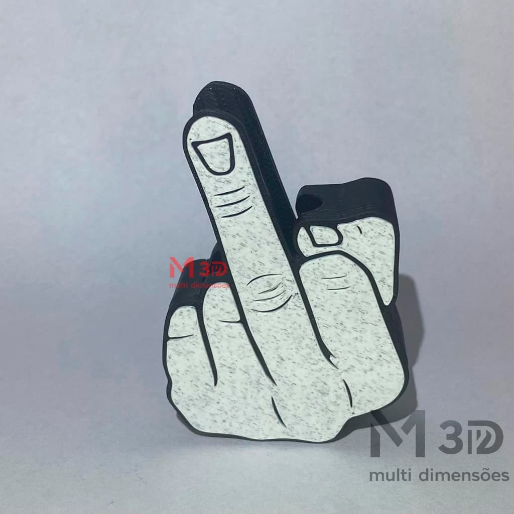 Capa isqueiro BIG BIC - Capa DEDO FEI para Isqueiro Bic Grande Personalizada com desenho