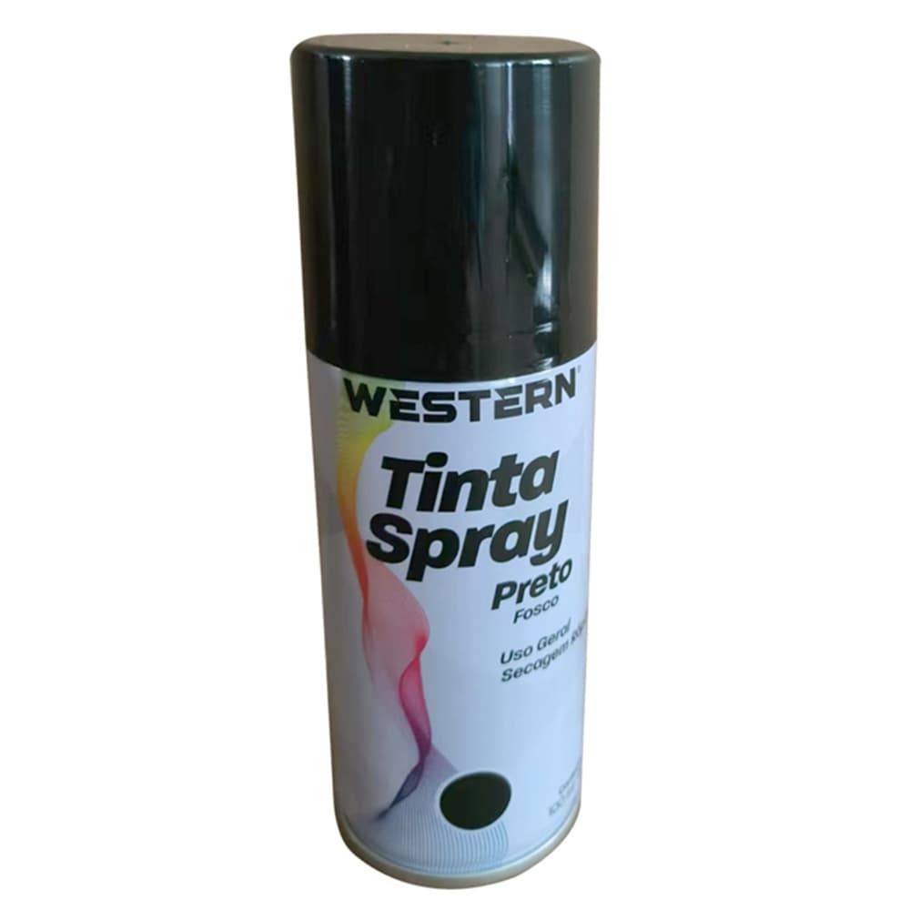 TINTA SPRAY USO GERAL PRETO FOSCO 100ML / 60G Código 4031808