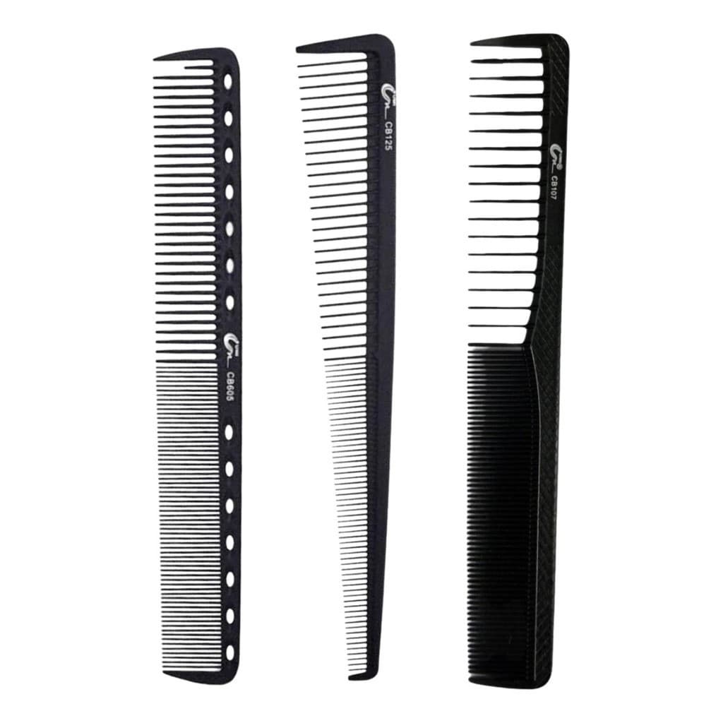 Kit 3 Pentes De Corte De Carbono Umi Cb605, CB107, CB125 Preto ou Branco