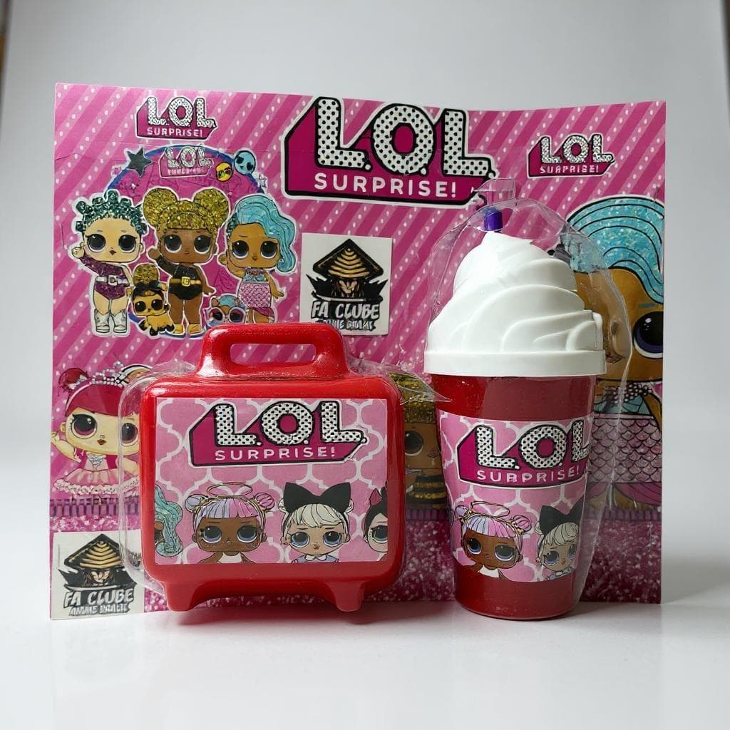 31 Kit Feminino Maleta e Copo Twister ou Chantilly