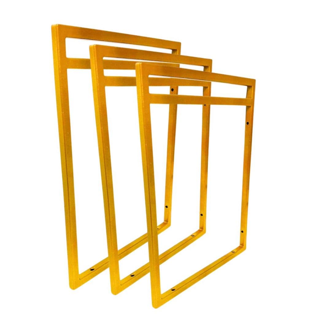 Trio Suportes Prateleira 30cm Estilo Industrial Aço Reforçado Parede Decoração Estante Moderna