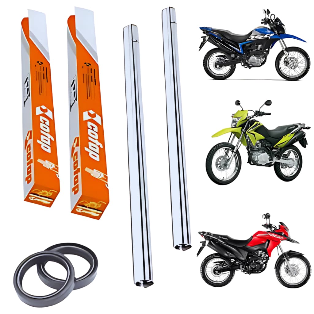 Par Cilindro Tubo Interno Bengala Nxr 150 Bros 2006 2007 08 09 10 11 12 13 Bros 160 2014 ATÉ 2025 Original Cofap