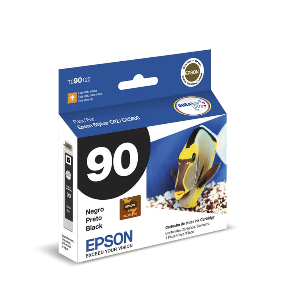 Cartucho de Tinta Epson Preto T090120 T090 T0901 | C92 CX5600 | Original 5ml