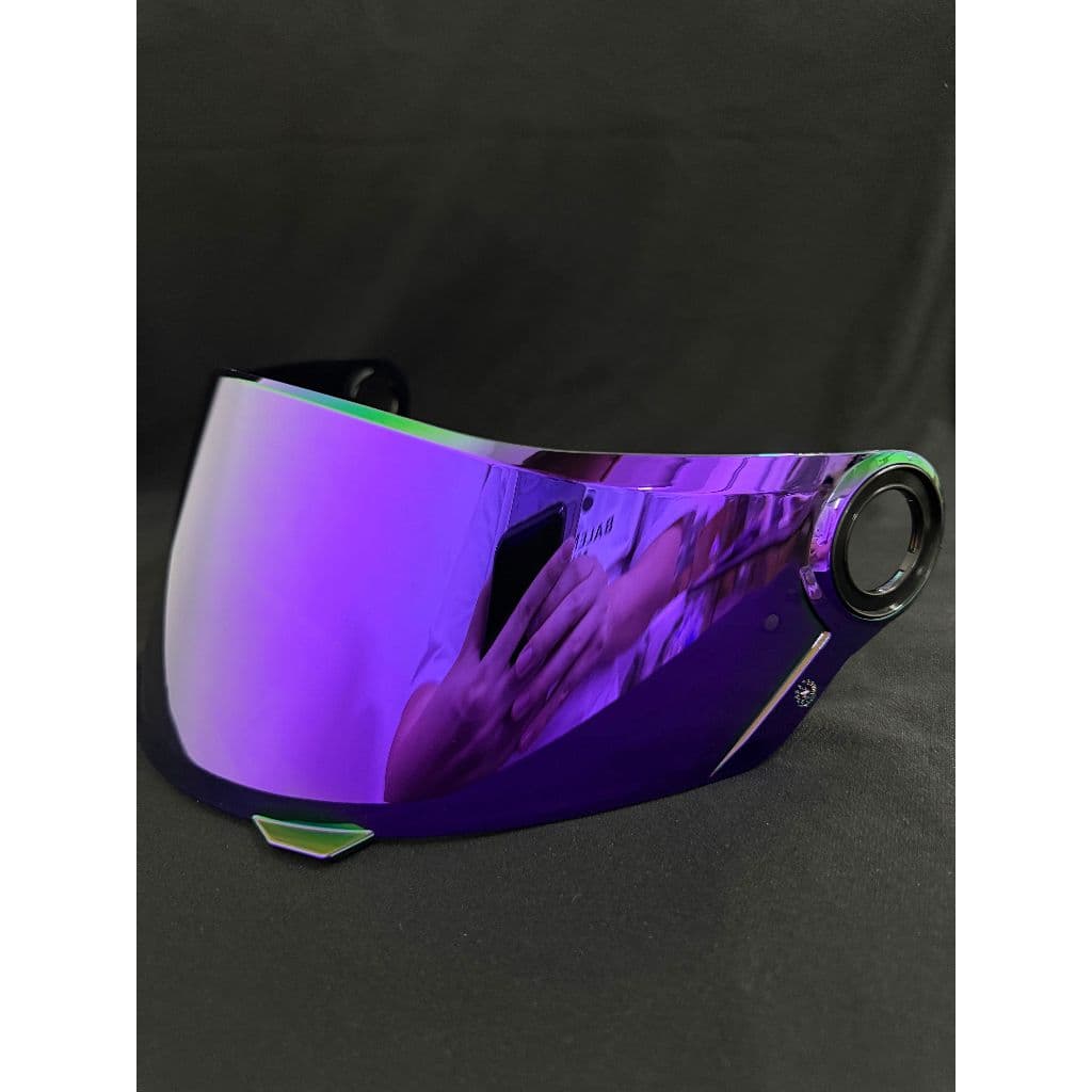 Viseira Espelhada Iridium Compatível com Capacete LS2 358 / FW3GT – Lente Colorida Resistente a Riscos