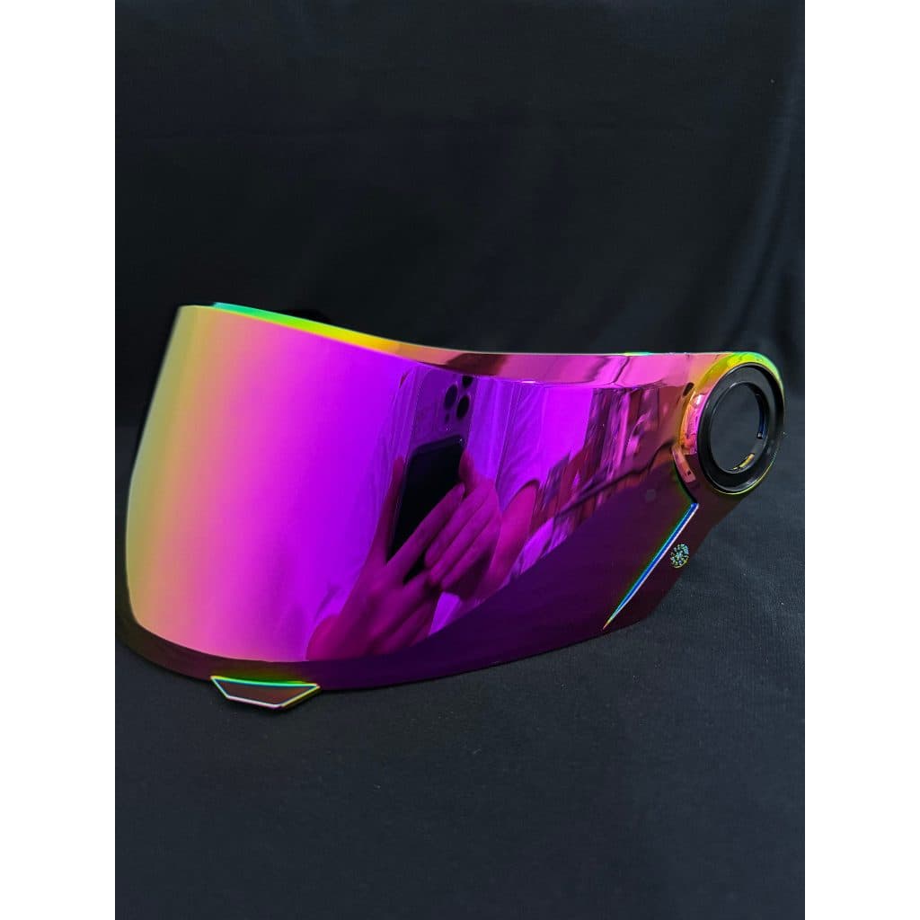 Viseira Espelhada Iridium Compatível com Capacete LS2 358 / FW3GT – Lente Colorida Resistente a Riscos