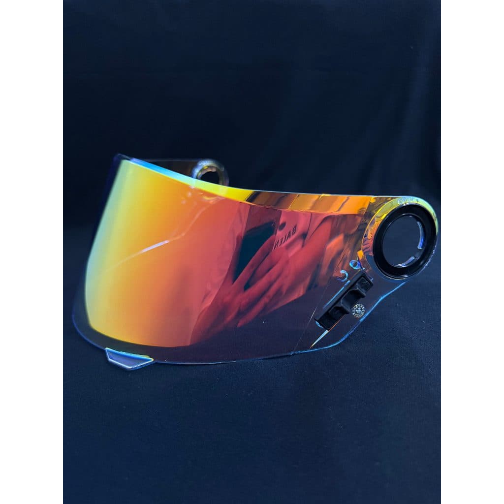Viseira Espelhada Iridium Compatível com Capacete LS2 358 / FW3GT – Lente Colorida Resistente a Riscos