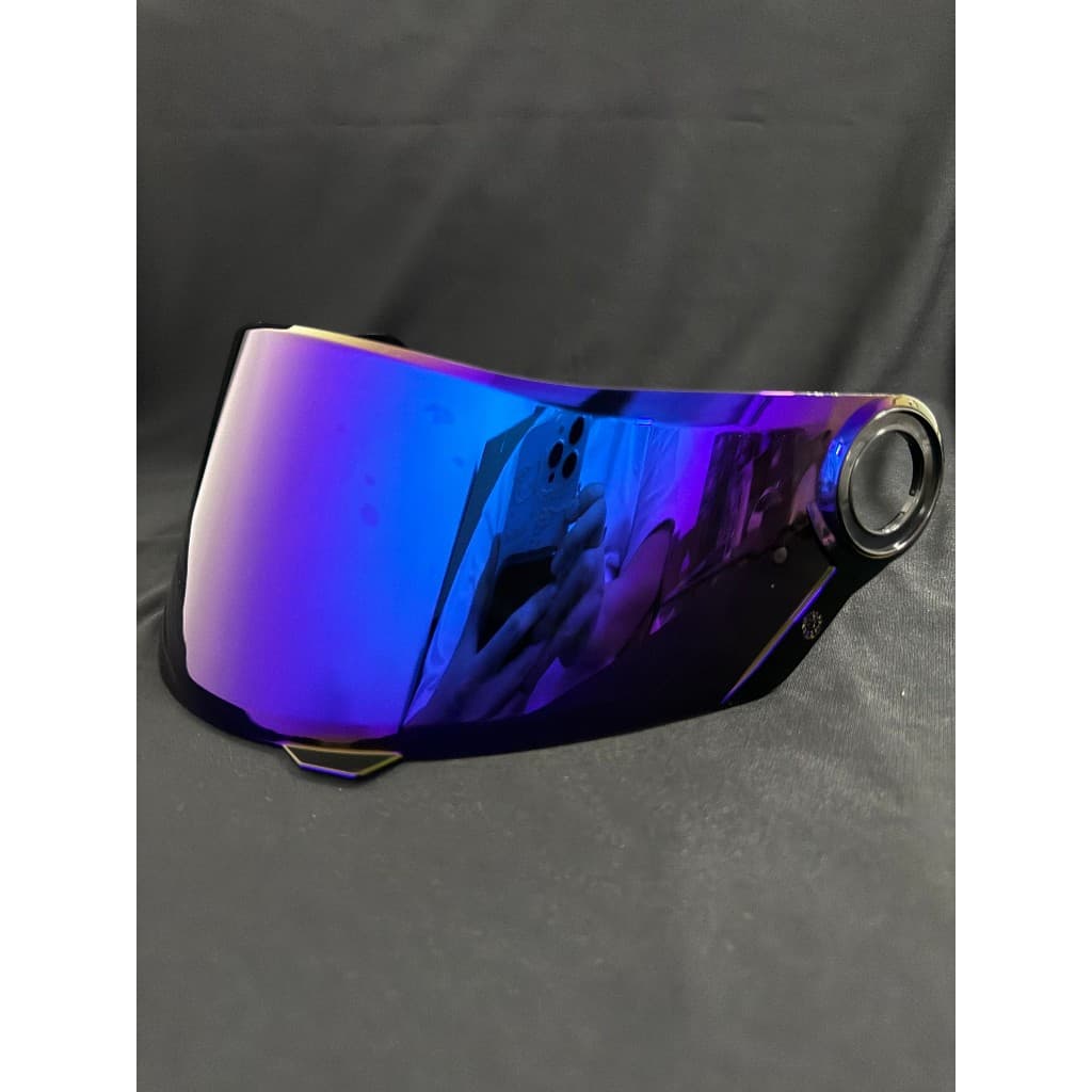 Viseira Espelhada Iridium Compatível com Capacete LS2 358 / FW3GT – Lente Colorida Resistente a Riscos