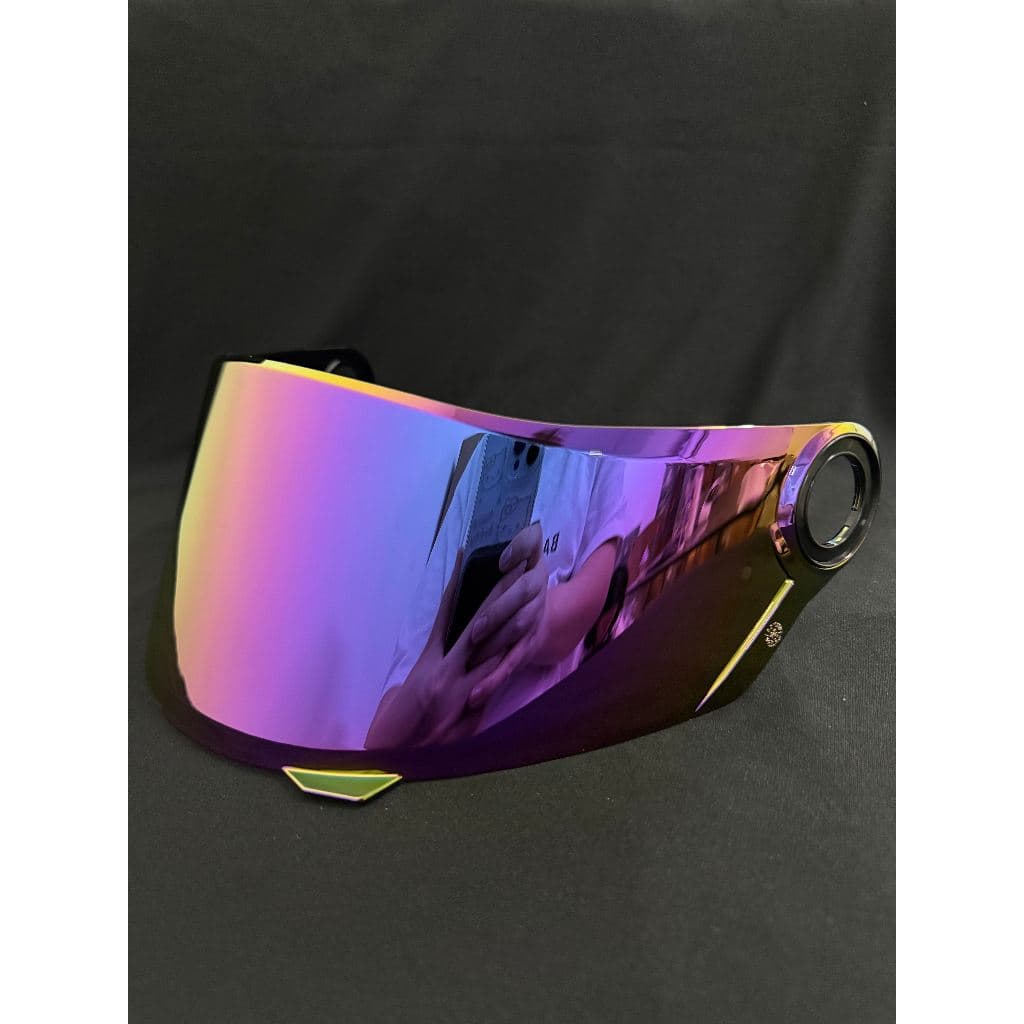 Viseira Espelhada Iridium Compatível com Capacete LS2 358 / FW3GT – Lente Colorida Resistente a Riscos