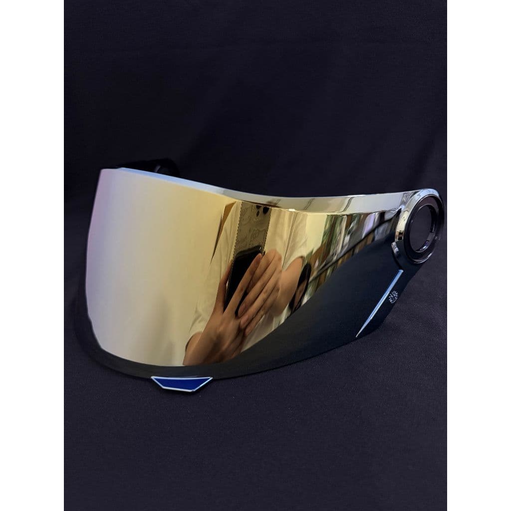 Viseira Espelhada Iridium Compatível com Capacete LS2 358 / FW3GT – Lente Colorida Resistente a Riscos