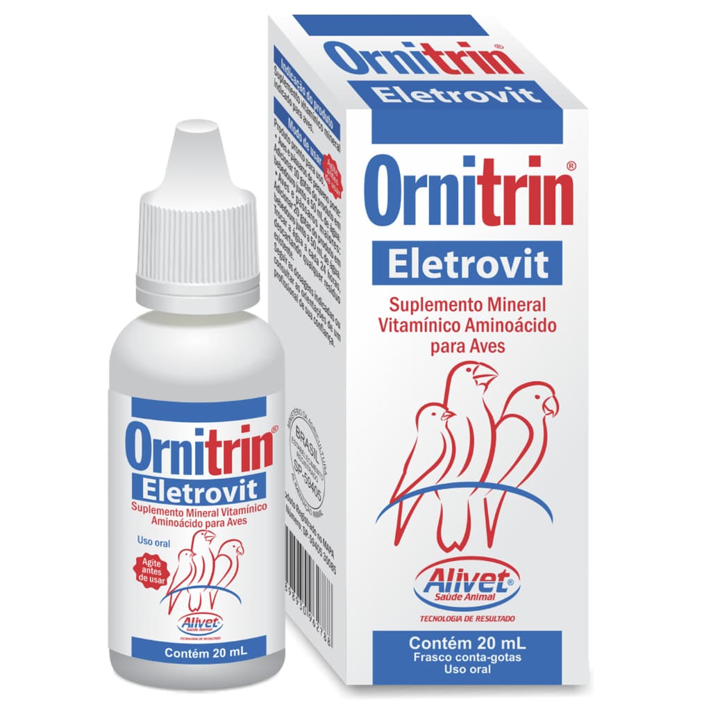 Eletrovit Ornitrin Suplemento vitaminico para aves