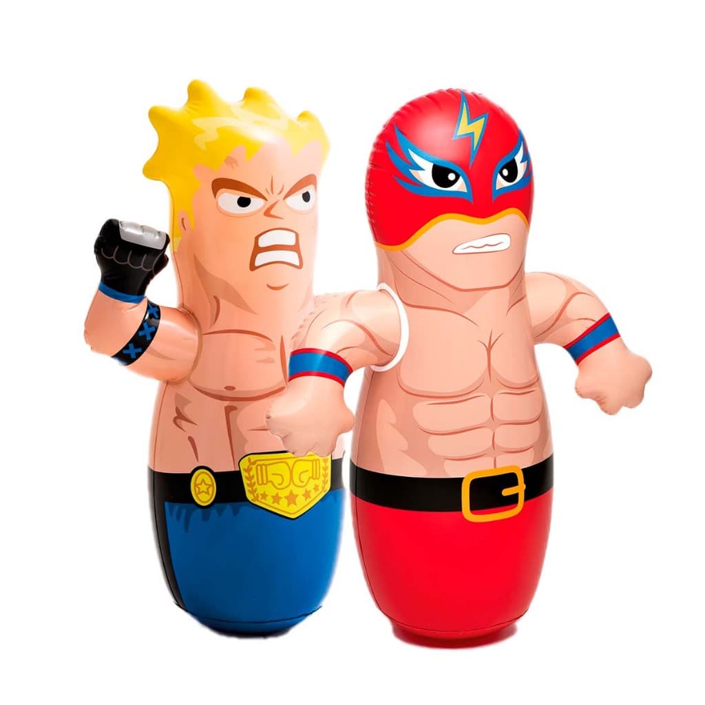 João Bobo Teimoso Inflável Infantil Combate Boxeador - Intex Brasil Oficial