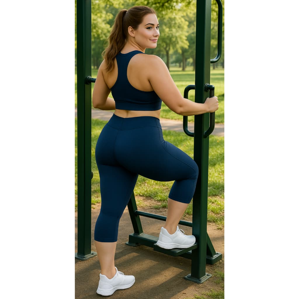 KIT 2 CALÇA CAPRI FEMININA PLUS SIZE DO G AO G4