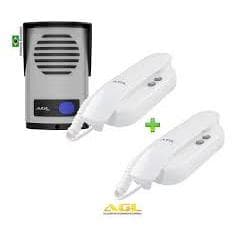 Interfone agl p10s com 2 monofones ( agl, hdl, ppa, intelbras) universal