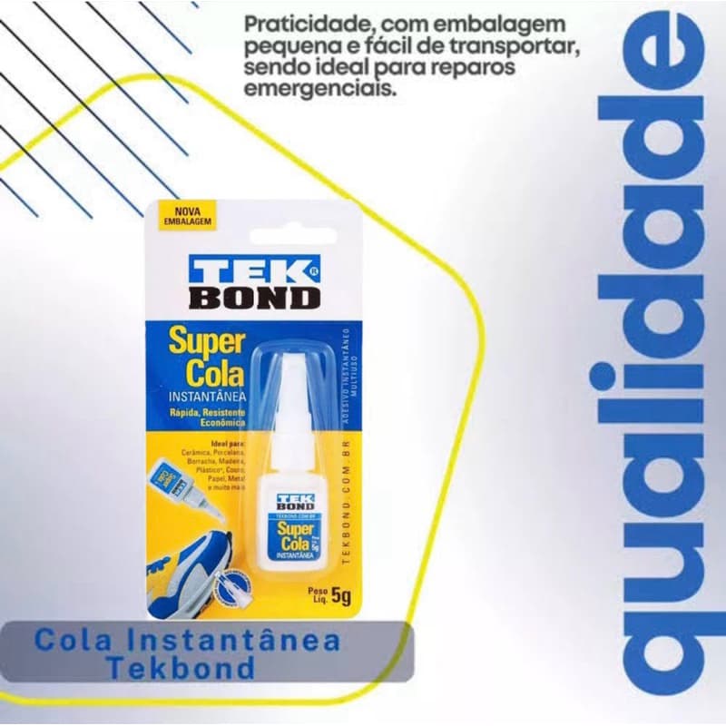 Super Cola Instantânea Tek Bond 5g