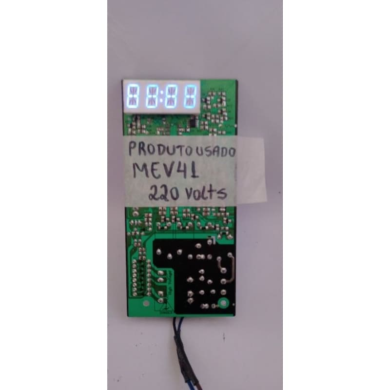 Placa Eletrônica Microondas Electrolux 31 Litros MEV41 220 Volts (LER DESCRIÇÃO)