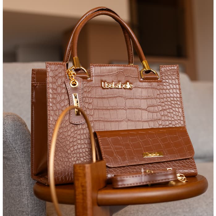 Bolsa Couro Feminina Original Resistente Moderna Chique Elegante Oferta Relâmpago