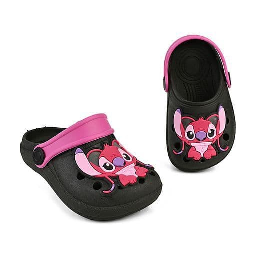 Sandalia Babuche Infantil Leve Confortável Stitch e dino para Meninas
