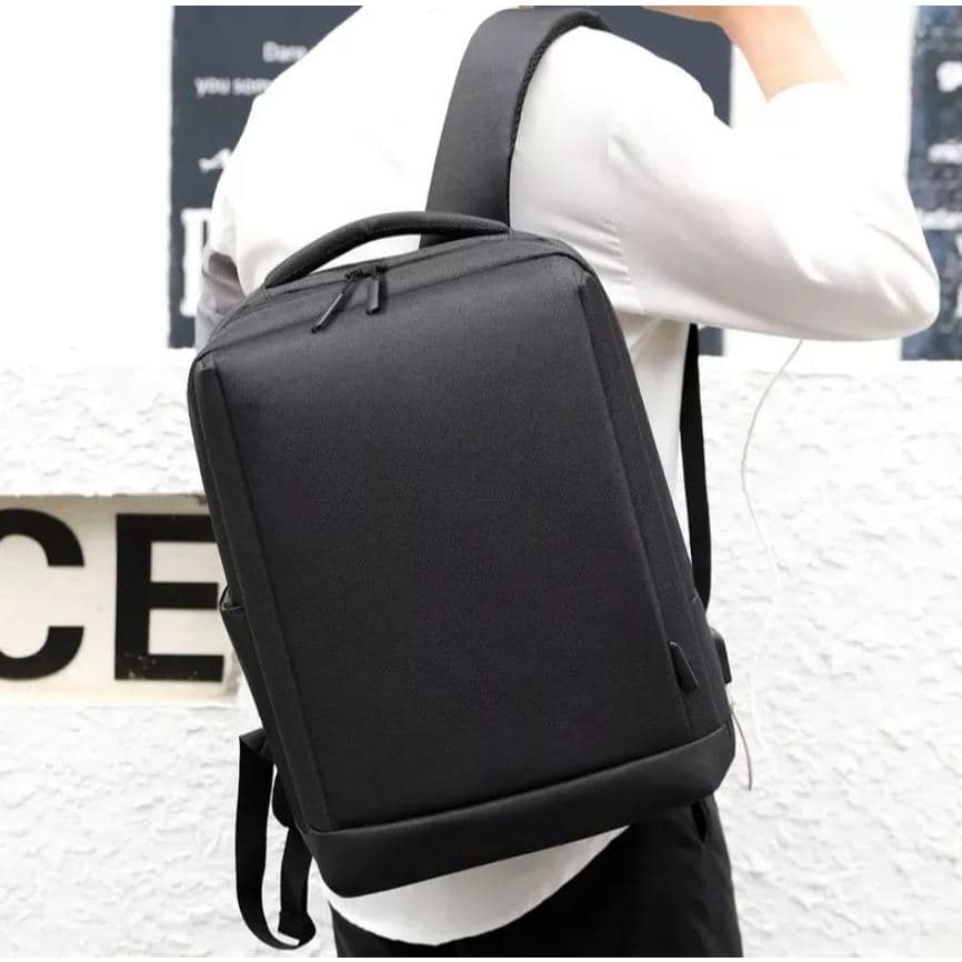 Mochila Notebook 15,6 Masculina Feminina Executiva Usb 1908