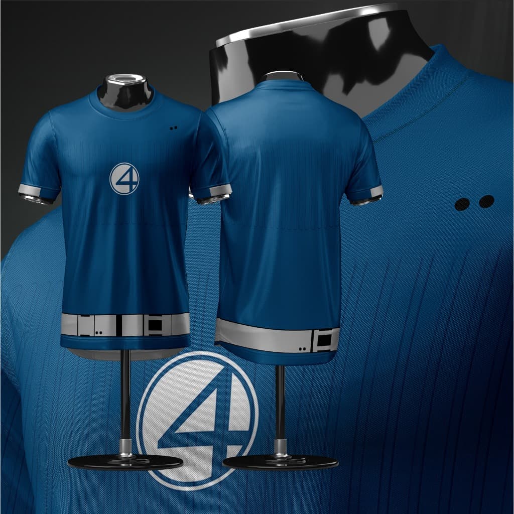Camisa / Camiseta Dryfit Sr Fantastico - Quarteto Fantastico Super Heroi Filme Infantil e Adulto