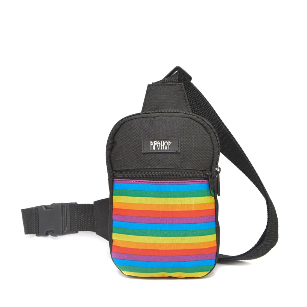 Bolsa Preto Lgbt Bandeira Pequena Chest Bag