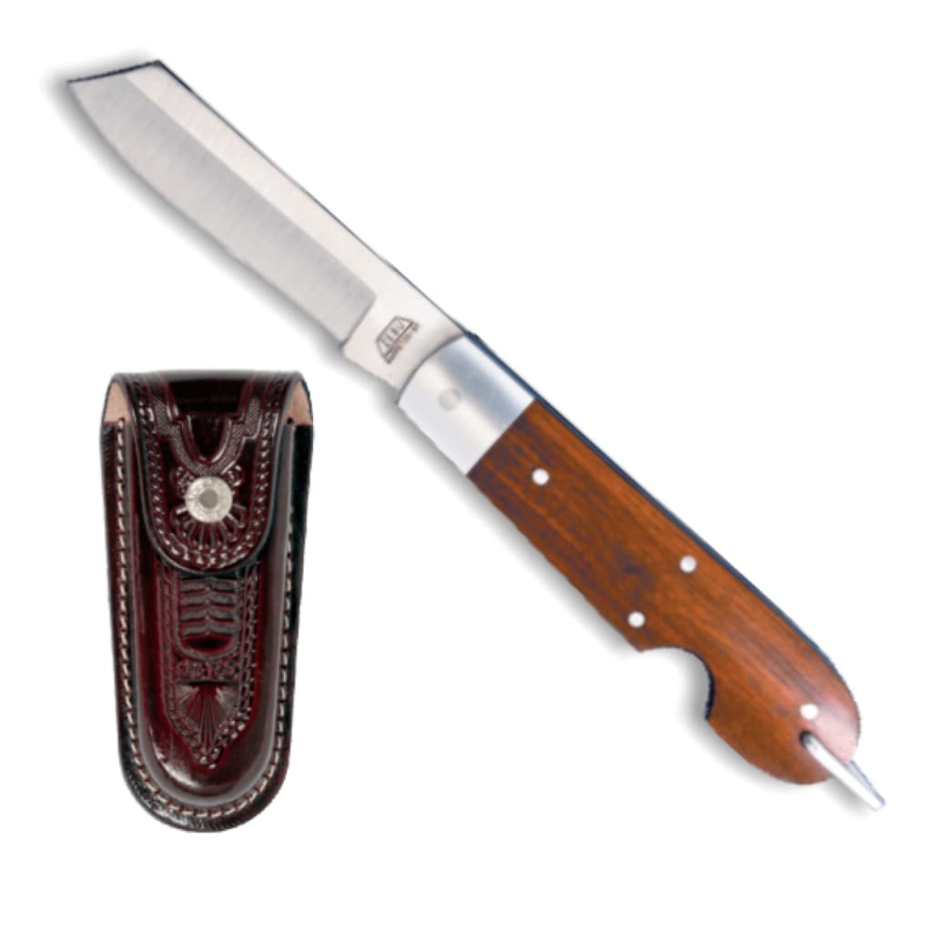 Canivete Z2 MADEIRA Aço Carbono + Bainha Grátis Original Zebu Barretos