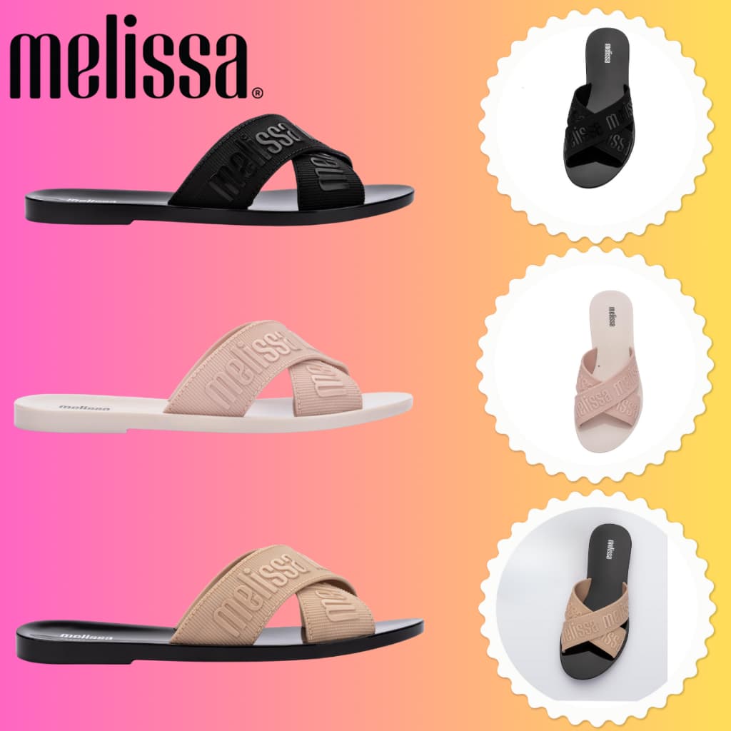 Melissa M Lover Slide Original 35740 Chinelo Rasteirinha Feminino