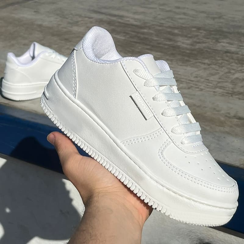 tenis feminino casual Original Canedan branco confortavel academia Plataforma Blogueira Envio Rapido!