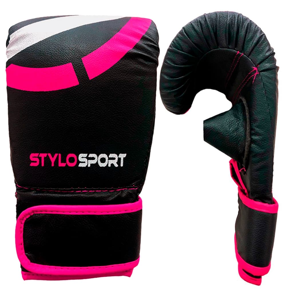 LUVA DE TREINO BOXE BATE SACO MUAY THAI PROFISSIONAL ROSA AZUL AMARELO VERMELHO STYLO