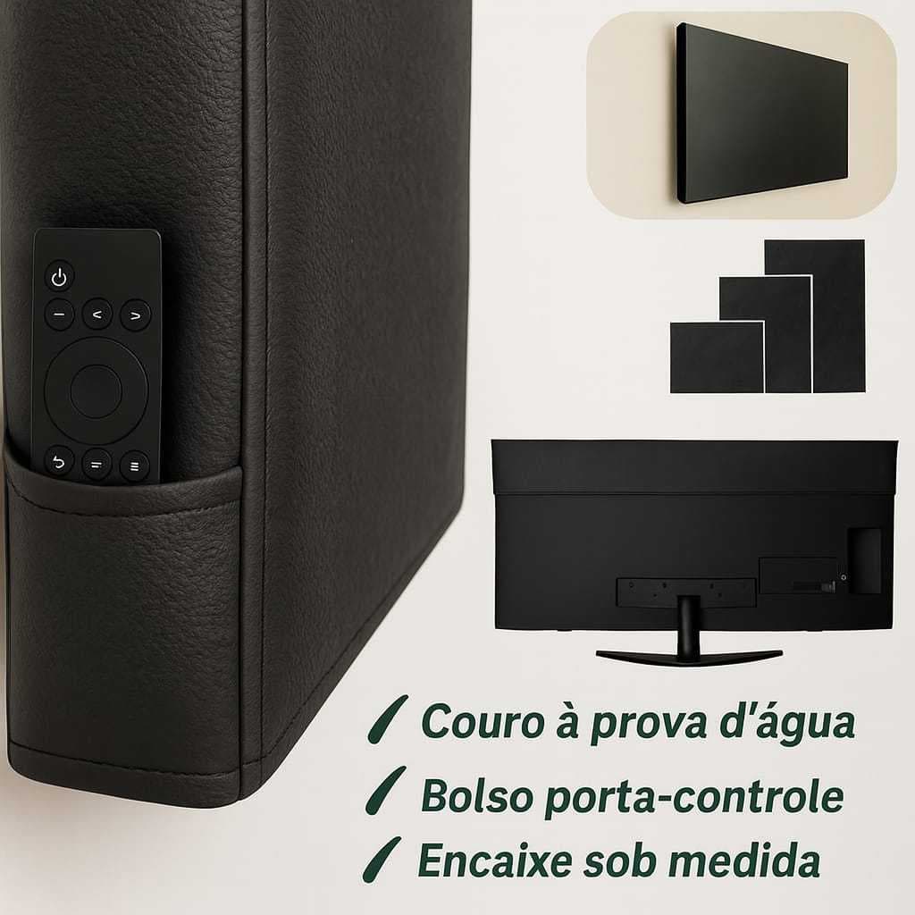 Capa para Tv impermeável todos 19 22 24 32 40 43 50 55 65 75