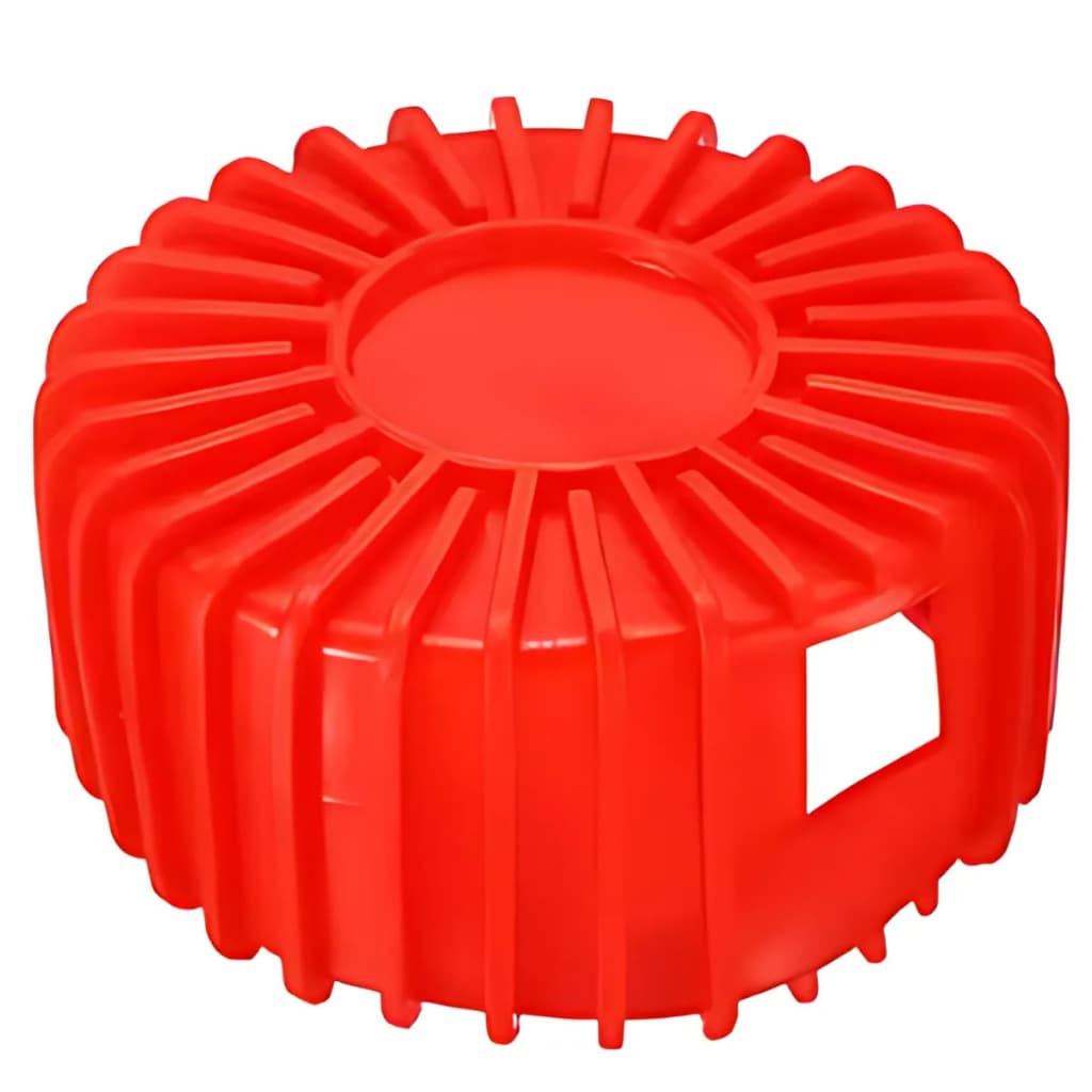 Capa De Silicone Para Manômetros/vacuômetros 70mm Vermelho