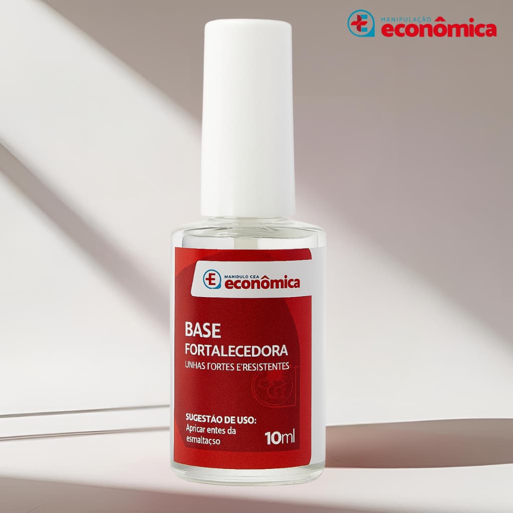Esmalte Base Bomba 10ml - Fortalecedor de Unhas