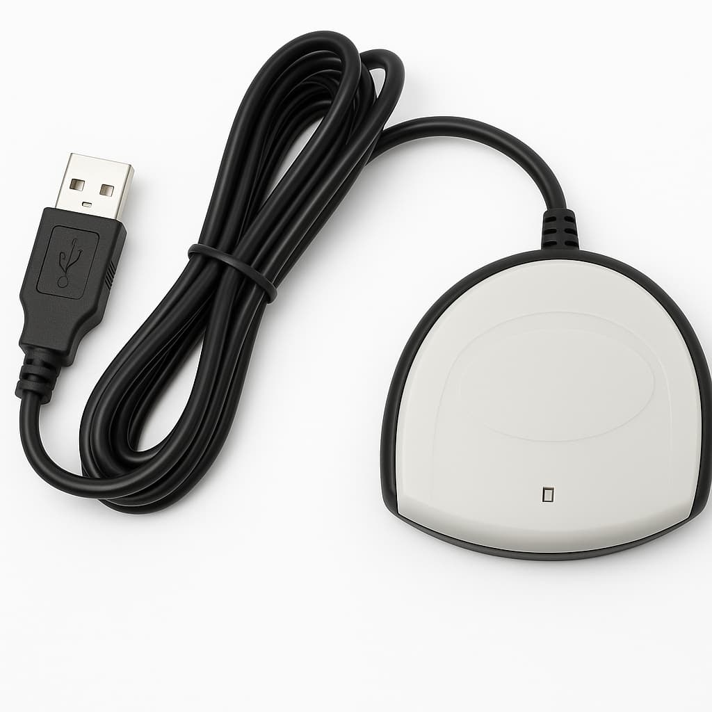 Leitora SCR3310 USB Para Certificado Digital A3 e Nota Fiscal Eletrônica